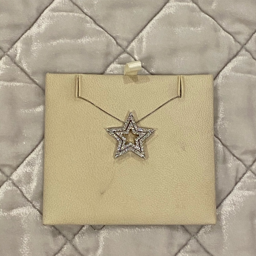 🍀 Vintage 14K Gold & Diamond ⭐️ Necklace